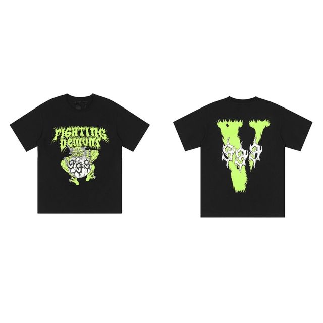 Vlone 999 Green ghost Tee