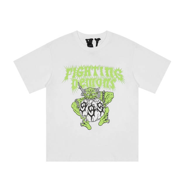 Vlone 999 Green ghost Tee