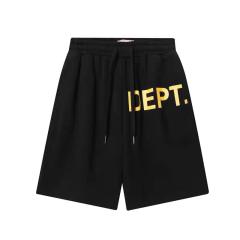 Gallery Dept Shorts (Orange/Black/Grey)