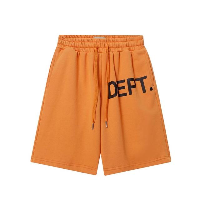 Gallery Dept Shorts (Orange/Black/Grey)