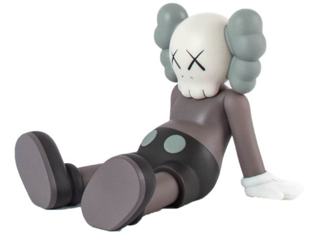 KAWS Holiday Taipei Vinyl Figure Black/Brown/Gray