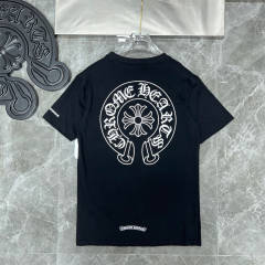 Chr0me Hearts Horseshoe Pocket T-Shirt (Black/White)