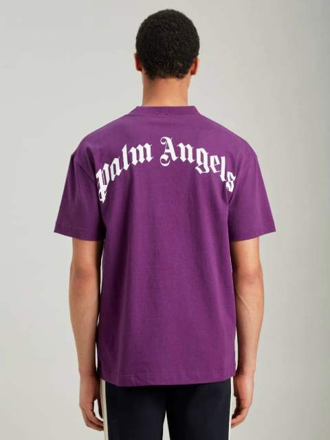 Palm Angels Bear T-Shirt Purple