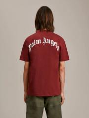 Palm Angels Bear Hoodie T-Shirt Red