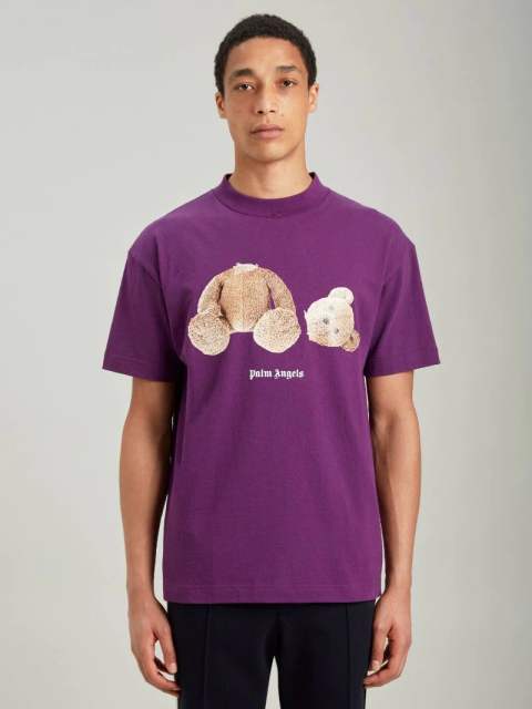 Palm Angels Bear T-Shirt Purple