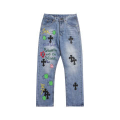 Chr0me  Heart Sex Denim Jeans