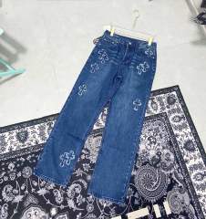 Chr0me  Heart Blue Denim Jeans