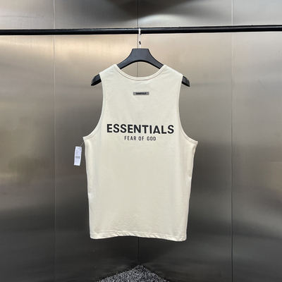 [HOT] Fear of God FOG Tank Tops (Black/White/Beige/Olive/Gray)