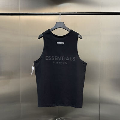 [HOT] Fear of God FOG Tank Tops (Black/White/Beige/Olive/Gray)
