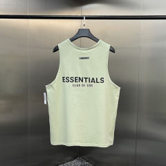 [HOT] Fear of God FOG Tank Tops (Black/White/Beige/Olive/Gray)