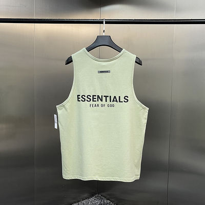 [HOT] Fear of God FOG Tank Tops (Black/White/Beige/Olive/Gray)