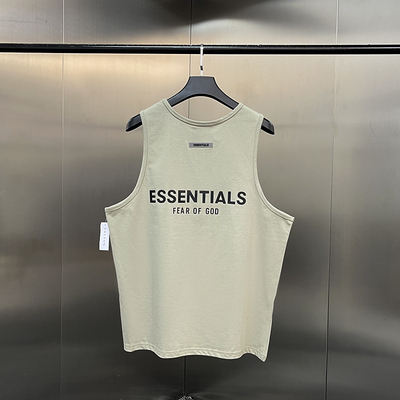 [HOT] Fear of God FOG Tank Tops (Black/White/Beige/Olive/Gray)