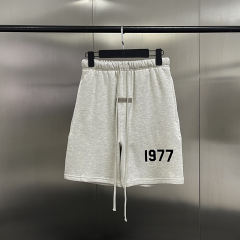 FEAR OF GOD FOG ESSENTIALS 1977 SHORTS (Black/Gray/Green)