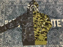 NBHD x Bape Hoodie Half Camo