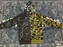 NBHD x Bape Hoodie Half Camo
