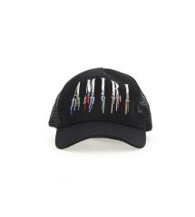 tassels letters cap blue black white
