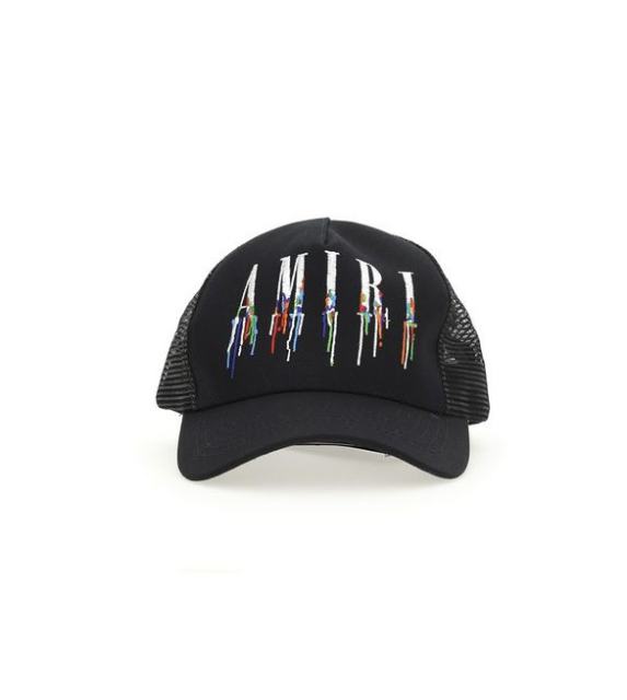 tassels letters cap blue black white