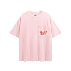 Gallery dept pocket tee t-shirt(Black/Purple/Pink/Beige/Orange)