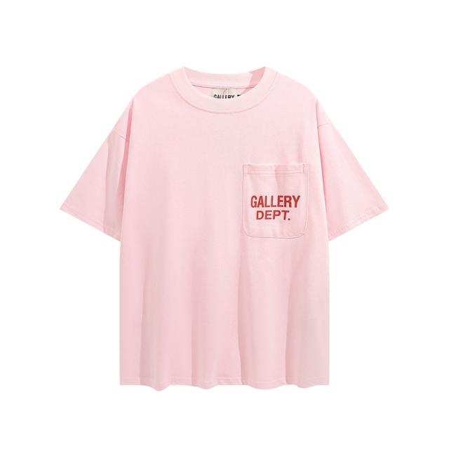 Gallery dept pocket tee t-shirt(Black/Purple/Pink/Beige/Orange)