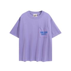 Gallery dept pocket tee t-shirt(Black/Purple/Pink/Beige/Orange)