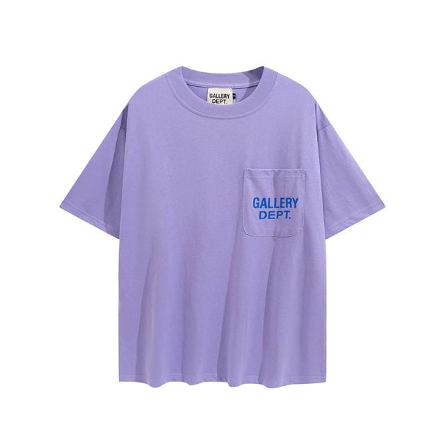 Gallery dept pocket tee t-shirt(Black/Purple/Pink/Beige/Orange)