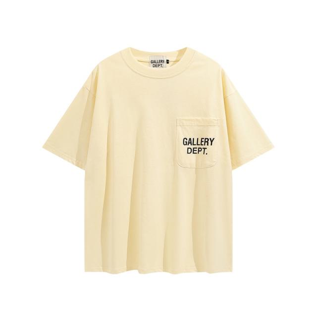 Gallery dept pocket tee t-shirt(Black/Purple/Pink/Beige/Orange)