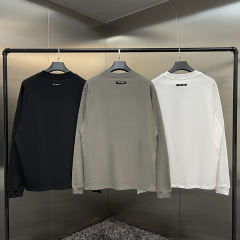 Fear of God FOG Long-Sleeve T-Shirt (White/Black/Gray)