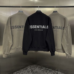 FEAR OF GOD ESSENTIALS REFLECTIVE JACKET (BLACK/GRAY)