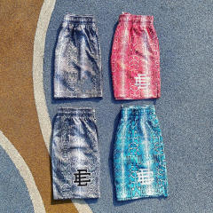 EE Eric Emanuel Snakeskin Mesh Shorts Men & Women 5