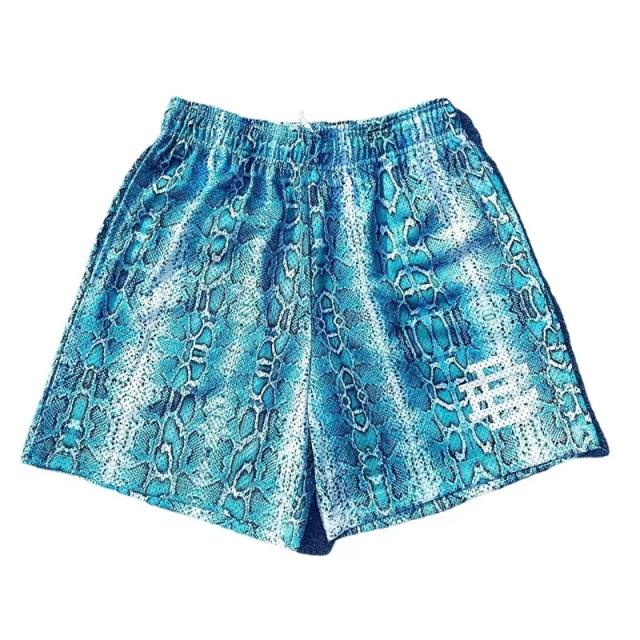 EE Eric Emanuel Snakeskin Mesh Shorts Men & Women 5