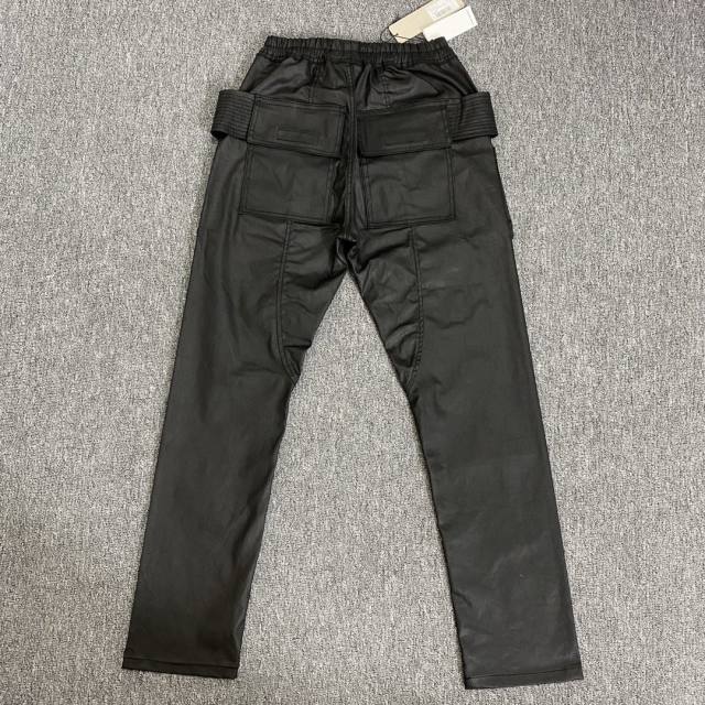 R*ck Οwen* Drkshdw Wax Pants Black