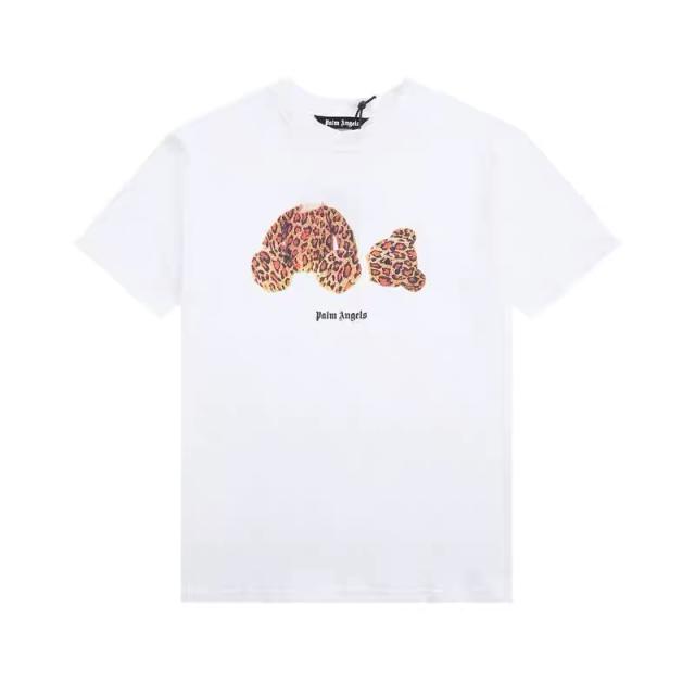 Palm angles leopard teddy bear tee 4 colors