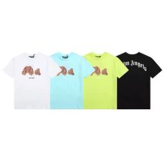 Palm angles leopard teddy bear tee 4 colors