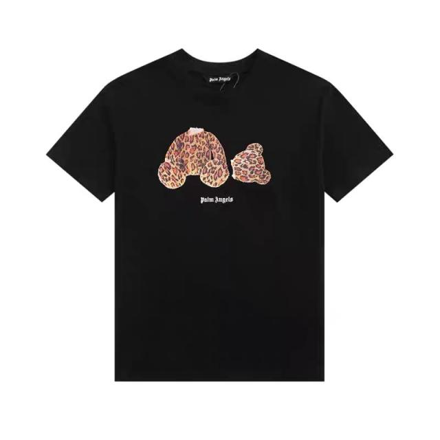 Palm angles leopard teddy bear tee 4 colors