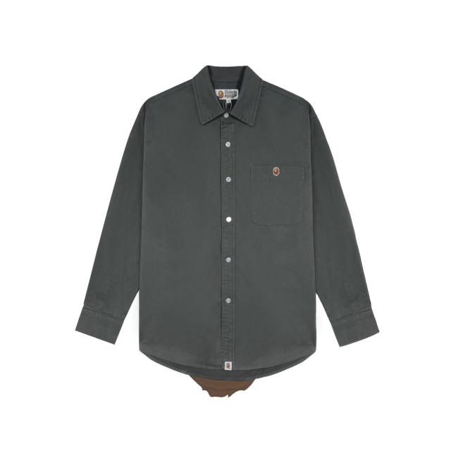 Bape Big Head Logo Cargo Shirt 2 Colors