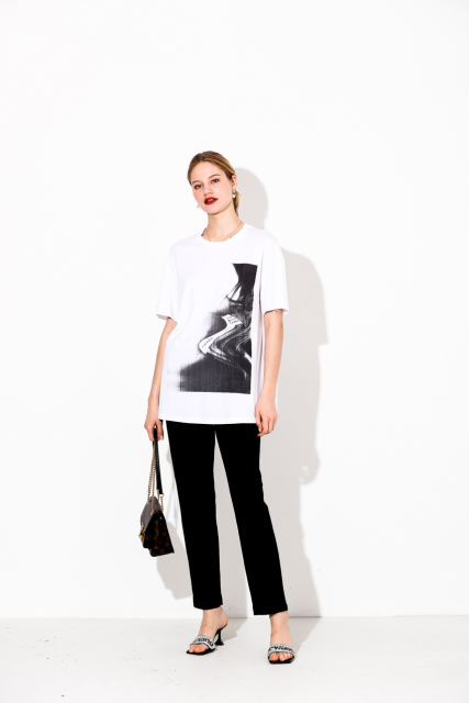 Masion Margiela MM6 Ink Painting T-Shirt
