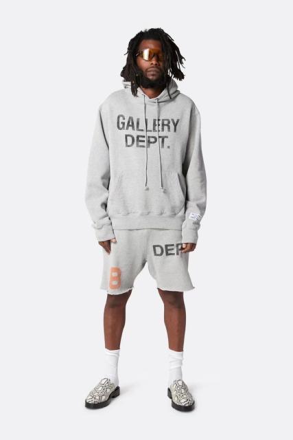 Gallery Dept. Grey '8' Shorts
