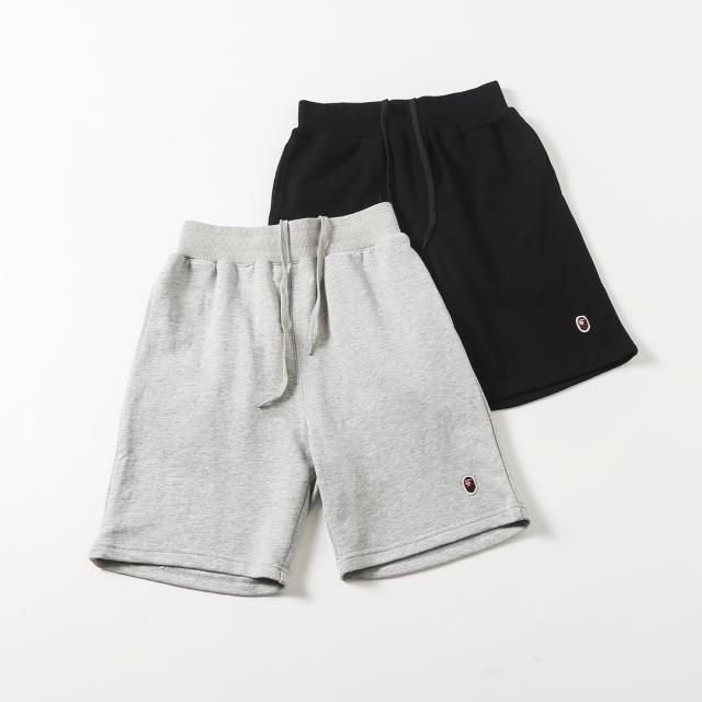 Bape Small Logo Classic Shorts Black Gray