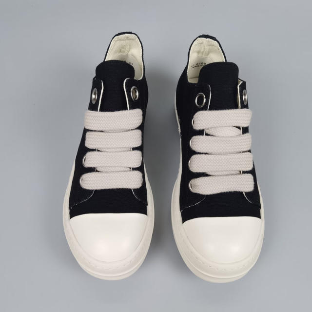 R*ck Owеn* 2022 Hi-Street Shoes Black Low