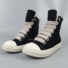[Best Quality] R*ck Οwens Hi-Street Boots Black Shoes High Top