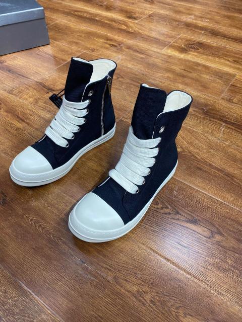 [Best Quality] R*ck Οwens Hi-Street Boots Black Shoes High Top