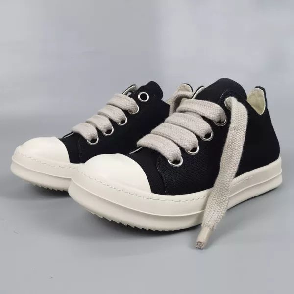 R*ck Owеn* 2022 Hi-Street Shoes Black Low