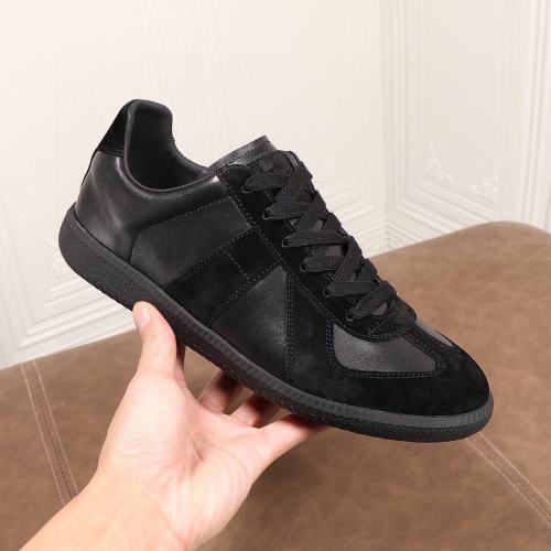 MM6 Masion Margiela 70s Low Top Shoes Men Women Black