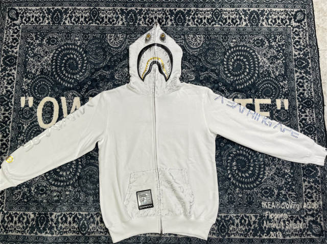 BAPE® × HAJIME SORAYAMA HOODIE BLACK/WHITE