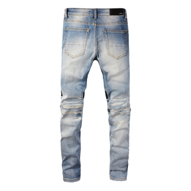 606 Amiri Zip Knee Jean Pants Reps Replica Ninjahype Dhgate Repdog ...