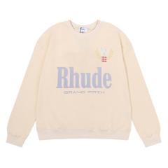 Rhude ear of wheat crewneck two colors