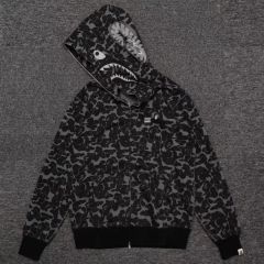 [Best Quality] 1:1 Bape DSM Dover Street Market Black Camo Hoodie