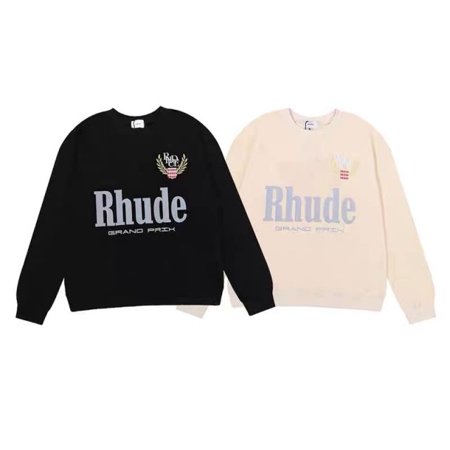 Rhude ear of wheat crewneck two colors