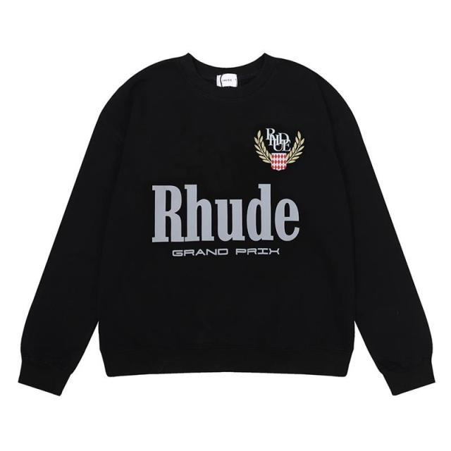 Rhude ear of wheat crewneck two colors