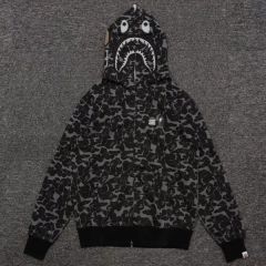 [Best Quality] 1:1 Bape DSM Dover Street Market Black Camo Hoodie